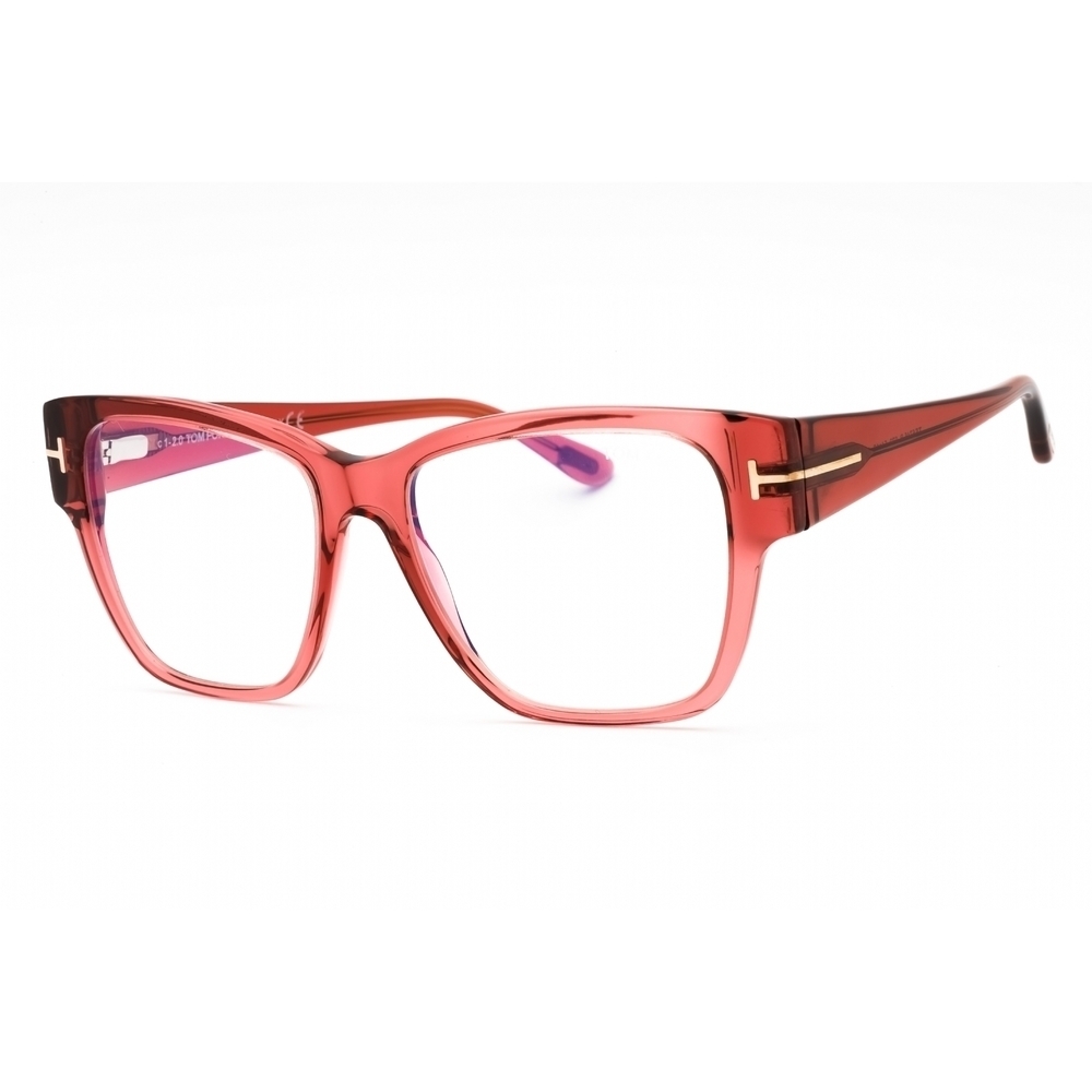 NWT Tom Ford FT5745-B Pink Rectangle 54mm Eyeglasses